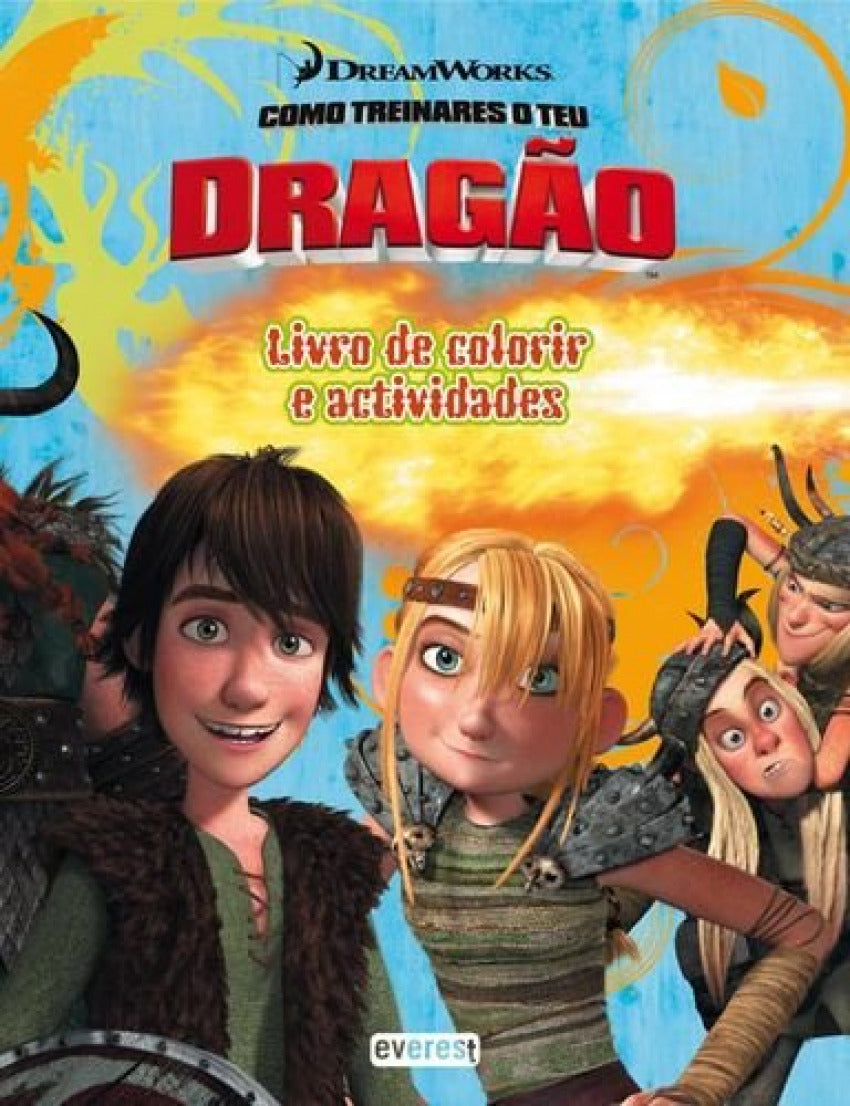 COMO TREINARES O TEU DRAGÃO: LIVRO DE ACTIVIDADES COM AUTOCOLANTES