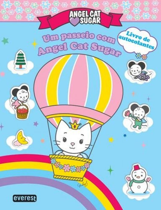 ANGEL CAT SUGAR: UM PASSEIO COM ANGEL CAT SUGAR: LIVRO DE AUTOCOLANTES