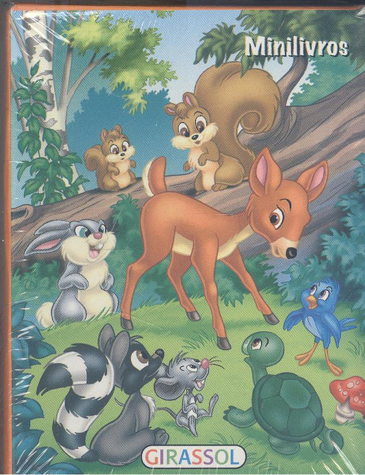 CAIXA COM MINILIVROS