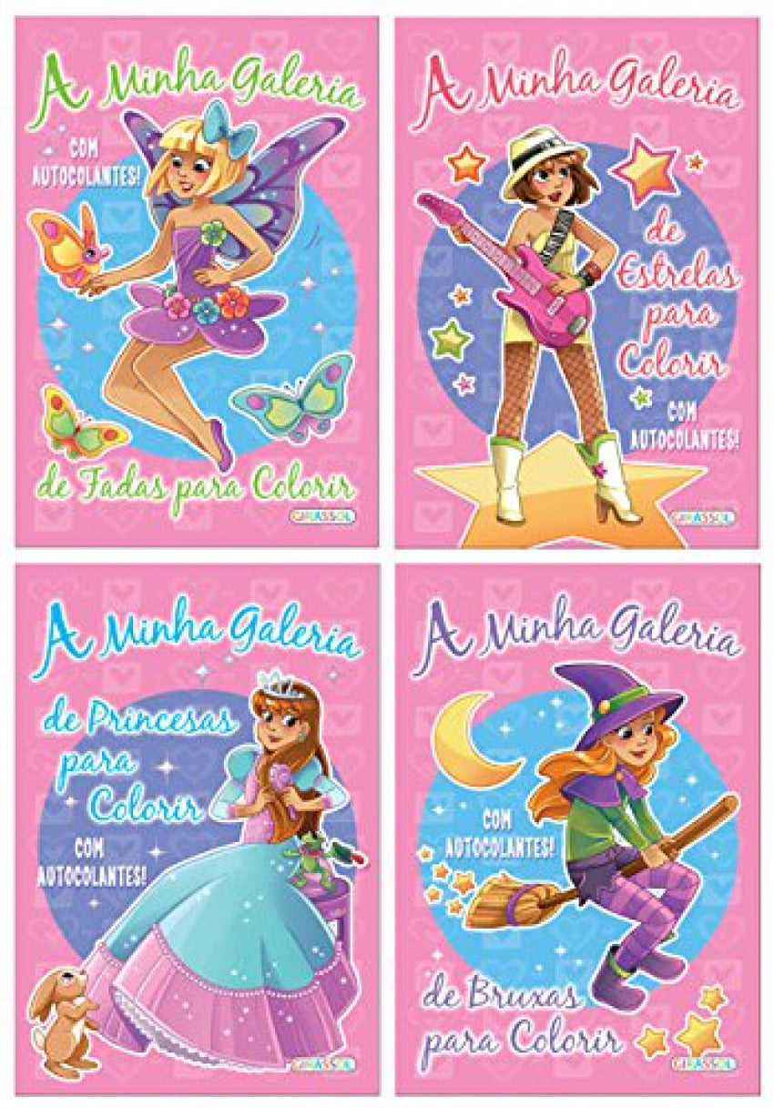 A MINHA GALERIA COM AUTOCOLANTES