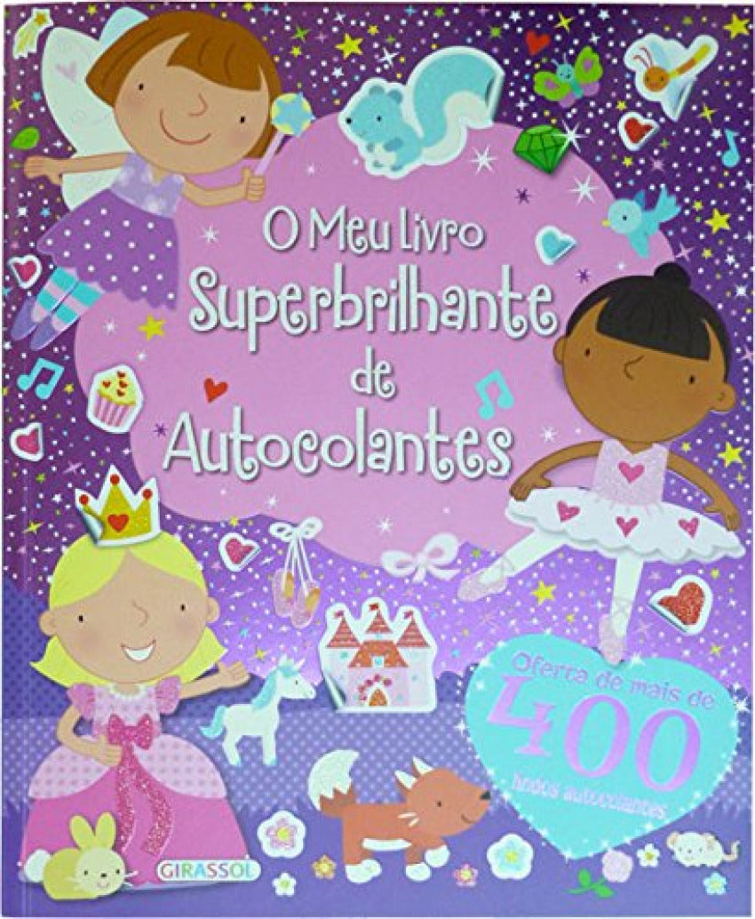 O MEU LIVRO SUPERBRILHANTE DE AUTOCOLANTES