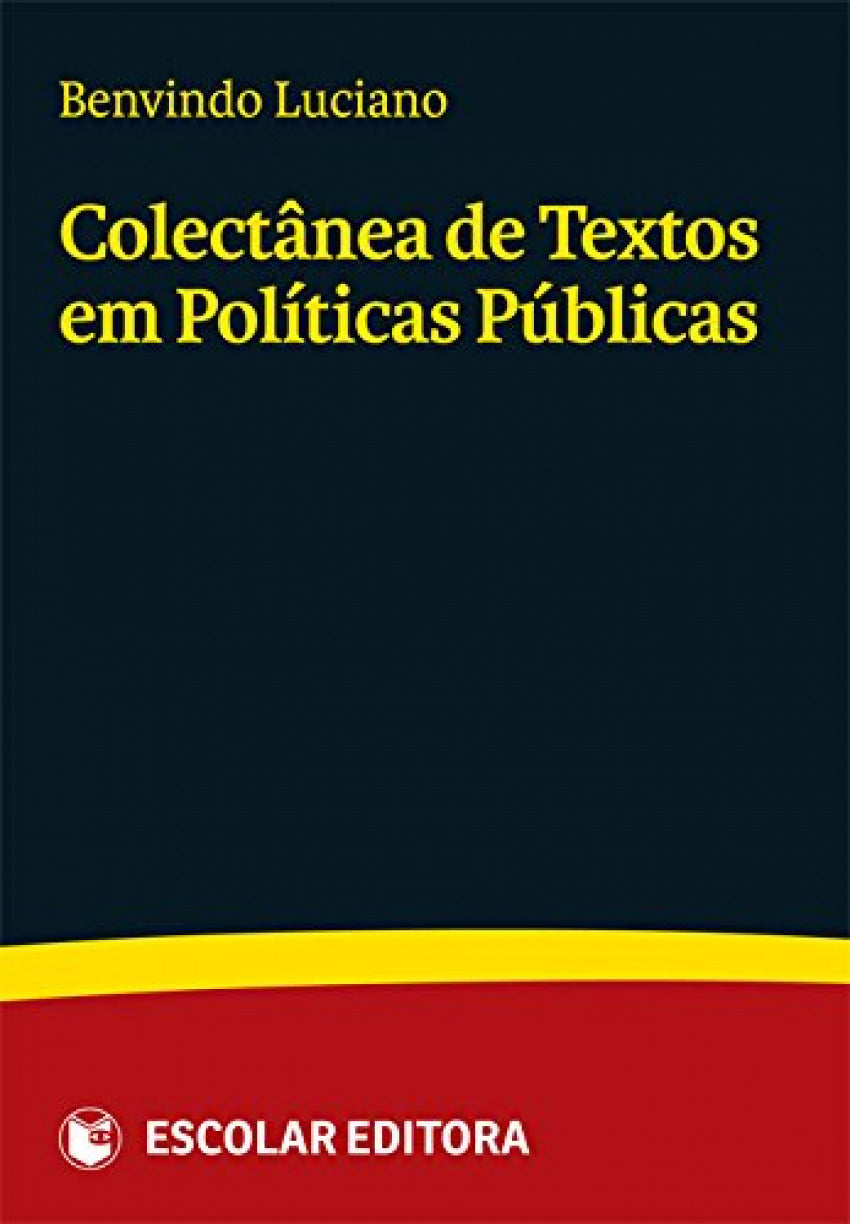 Colectanea de Textos em Políticas Públicas