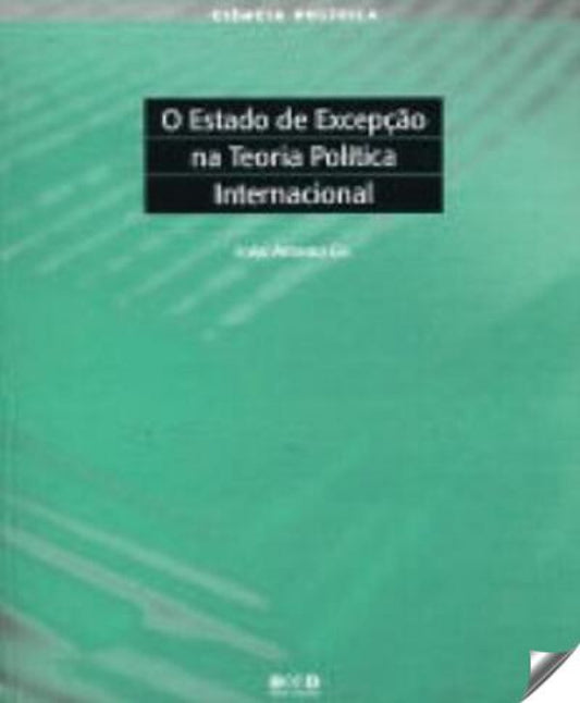 O estado excepçao teoria pol¡tica internacional