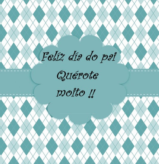 (Postal ) Feliz día do Pai I