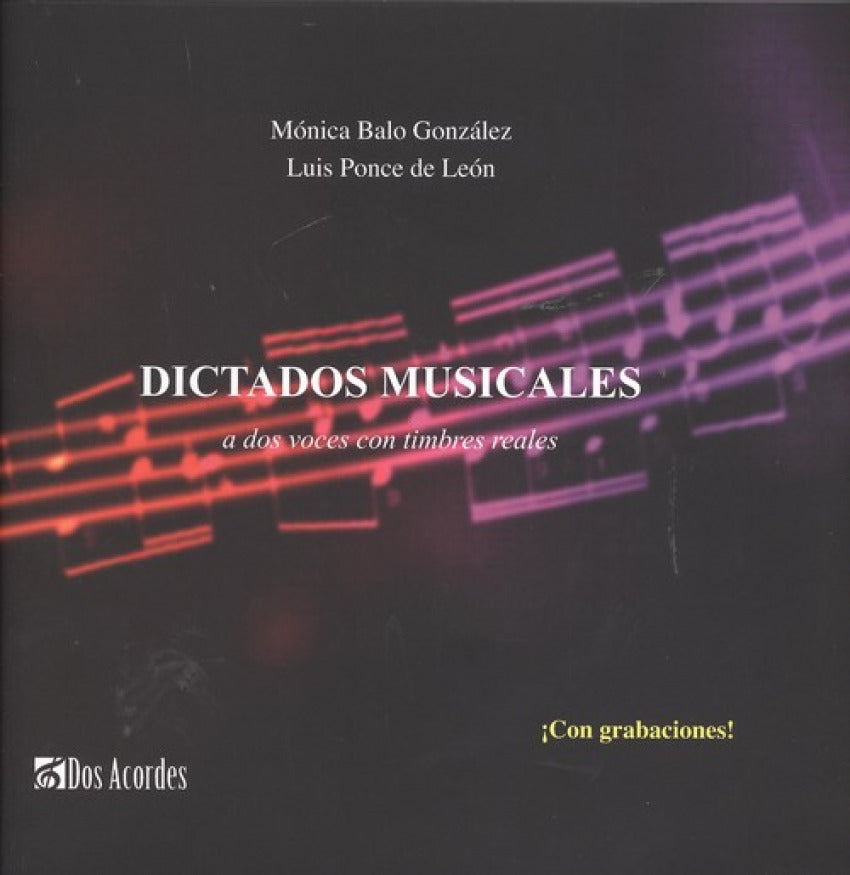 DICTADOS MUSICALES A DOS VOCES CON TIMBRES REALES